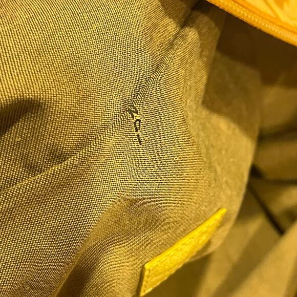 FENDI Zip Top Yellow FF Nylon Vintage Tote - Picture 11 of 16